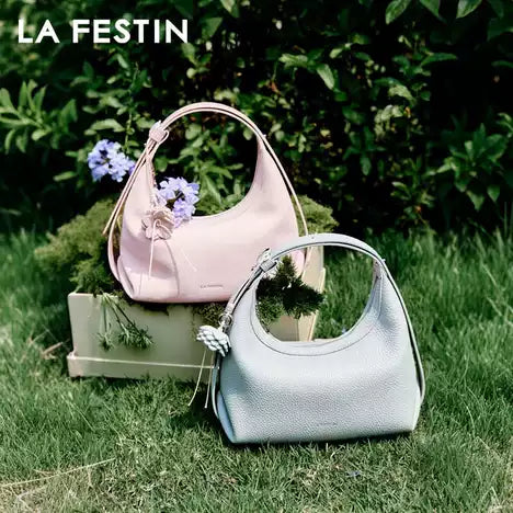 Bolsa Naomi Transversal Rosa Feminina Pequena de Couro